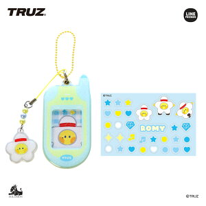 �yTRUZ minini �K���P�[���L�[�����O�zRETRO PHONE KEYRING �J�X�^�� �f�R ROMY YOCHI BONBON LAWOO HIKUN RURU ���g�� TREASURE �g���W���[ �ؖ��ʐ^ ���� �\����������