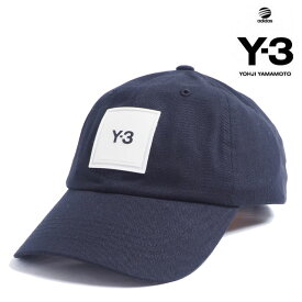 Y-3(adidas×Yohji Yamamoto) Y3 SQL CAP　ワイスリー アディダス ヨージヤマモト ロゴ 刺繍 ブラック 黒 メンズ 男性 レディース 女性 小物 帽子 キャップ ハットアクセサリー ストリート ワンポイント プレゼント USモデル