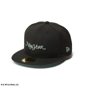 [���[]NEWERA CAP �j���[�G�� �L���b�v 59FIFTY New York Magazine �u���b�N × �V�[�O���X �����Y �j�� �X�q �n�b�g ���� �������K�i ���K�戵�X NEW ERA