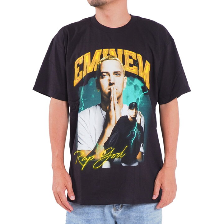 楽天市場】メンズ Tシャツ EMINEM RAP GOD TEE エミネム ラップ ゴッド 