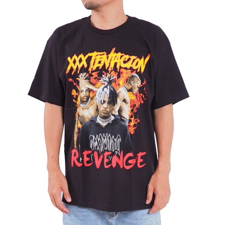 楽天市場】メンズ Tシャツ XXX TENTACION REVENGE TEE XXXテンタシオン 