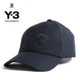アウトレット 訳アリ品 Y3 キャップ Y-3(adidas×Yohji Yamamoto) LOGO CAP ワイスリー アディダス ヨージヤマモト ロゴ 刺繍 ブラック 黒 メンズ 男性 小物 帽子 アクセサリー ストリート ワンポイント