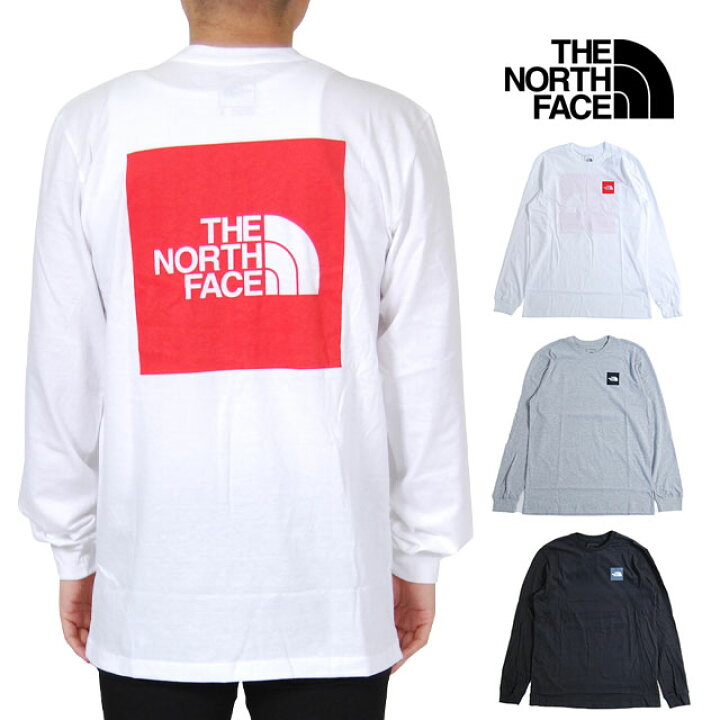 楽天市場】ノースフェイス 長袖Tシャツ メンズ レディース BOXロゴ 