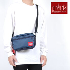 アウトレット Manhattan Portage マンハッタン ポーテージ マットビニール MATTE VINYL JOGGER BAG ジョガーバッグ ミニショルダーバッグ ハドソンバッグ サコッシュ ブラック 黒 メンズ 男性 レディース 女性