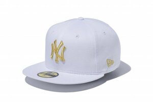NEWERA �j���[�G�� 59FIFTY �j���[���[�N�E�����L�[�X �z���C�g × �S�[���h �����Y �j�� ���f�B�[�X ���� �X�q �n�b�g ���� �A�N�Z�T���[ �������� NEW ERA �������K�i ���K�戵�X 14525197