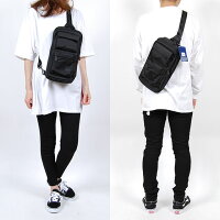 USモデルCHAMPIONチャンピオンバッグSTEALTHSINGLEBACKPACKBLACKステルススリングバックパックロゴ無地鞄ワンショルダーボディバッグBAGバックブラック黒メンズ男性レディース女性