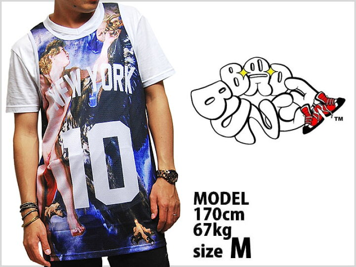 楽天市場】アウトレット BAD BUNCH NYC ABDUCTION OF GANYMEDE JERSEY 