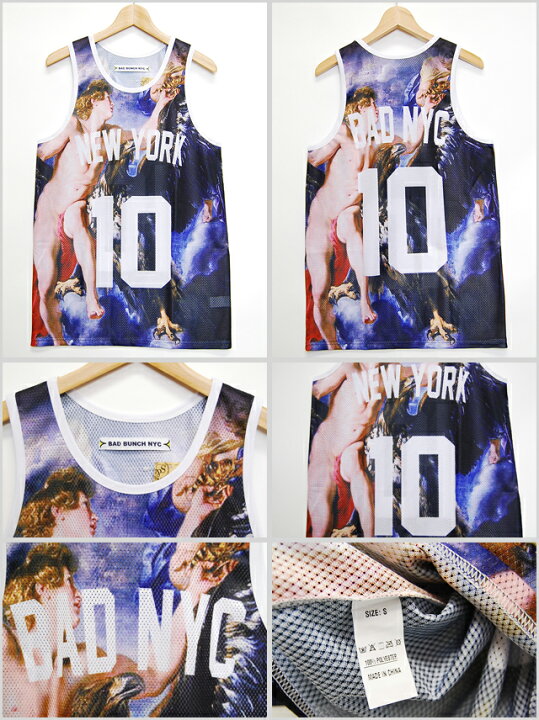 楽天市場】アウトレット BAD BUNCH NYC ABDUCTION OF GANYMEDE JERSEY  