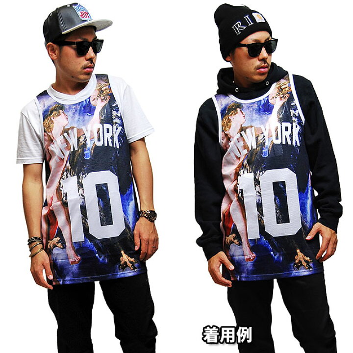 楽天市場】アウトレット BAD BUNCH NYC ABDUCTION OF GANYMEDE JERSEY  
