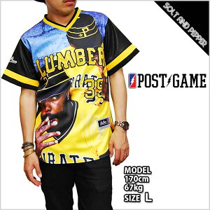 アウトレット ポストゲーム ベースボールジャージ POST GAME PAKER39 BASE BALL JERSEY TEE BLACK YELLOW BLUE レザー ベースボールシャツ メンズ 男性 レディース 女性 ブラック 黒 イエロー 黄 ブルー 青 半