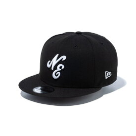 NEWERA ニューエラ 9FIFTY Classic Logo クラシックロゴ ブラック × ホワイト キャップ 帽子 スナップバック サイズ調節可能 小物 送料無料 国内正規品 正規取扱店