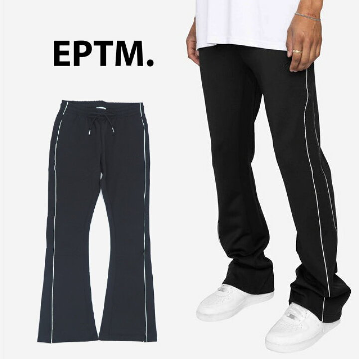 楽天市場】EPTM エピトミ PIPING FLARED TRACK PANTS パイピング 