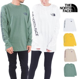 アウトレット ザ ノースフェイス 長袖Tシャツ ロンT メンズ レディース S M L XL XXLサイズ ブラック ホワイト 白 黒 USモデル 大きいサイズ Tシャツ THE NORTH FACE MEN'S L/S TNF SLEEVE HIT TEE