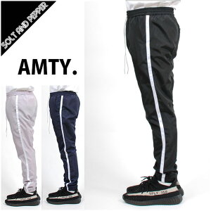 �A�E�g���b�g AMTY �A���e�B �T�C�h���C���p���c BLACK GREY NAVY SIDE LINE PANTS �i�C�����p���c �u���b�N �� �O���[ �D �l�C�r�[ �� �����Y �j�� ���f�B�[�X ���� �{�g���X �X�g���[�g �J�W���A�� �t
