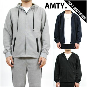 �A�E�g���b�g AMTY �A���e�B ZIP�p�[�J�[ �g���[�i�[�@�t�[�f�B ���� GREY BLACK NAVY WHITE �O���[ �D �u���b�N �� �l�C�r�[ �� �����Y �j�� ���f�B�[�X ���� TOPS �g�b�v�X�@�W�b�v�p�[�J�[�@ZIP�p�[