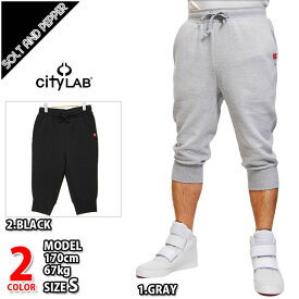 CITY LAB シティーラブ PERFORMANCE FLEECE JOGGER SHORTS PANTS ジョガー ショーツ スウェット ショートパンツ グレー 灰色 ブラック 黒 無地 CITYLAB 大きいサイズ有 シティーラボ シティラブ シティラボ IF015JS