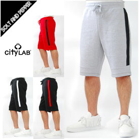 アウトレット CITY LAB シティーラブ PERFORMANCE FLEECE JSHORTS PANTS スウェット ショーツ ショートパンツ グレー 灰色 ブラック 黒 レッド　赤　ホワイト　白　無地 CITYLAB 大きいサイズ有　CITYLAB