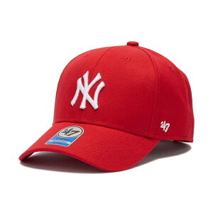 47BRAND �j���[���[�N�E�����L�[�X KIDS 47 MVP YANKEES RED �G���u�C�s�[ ���b�h �� 47�u�����h MLB �n�b�g �L���b�v �X�q �����Y �j�� ���f�B�[�X ���� �����T�C�Y �t���[�T�C�Y �����i�i �������K�i 
