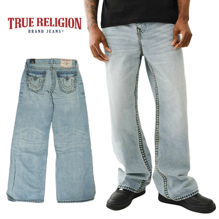 楽天市場】TRUE RELIGION スーパーT ウルトラバギージーンズ メンズ 