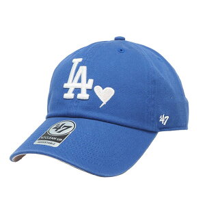 [���[]47BRAND ���T���[���X�E�h�W���[�X 47 CLEAN UP DODGERS WITH HEART ROYAL 47 CLEAN UP �N���[���i�b�v ���C���� �� 47�u�����h MLB �n�b�g �L���b�v �X�q �����Y �j�� ���f�B�[�X ���� �����T�C�Y �t���[