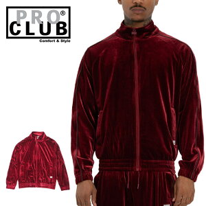 PRO CLUB VELOUR TRACK JACKET vNu xA W[W gbNWPbg Y j 㒅 u] WbvAbv XEFbg X|[cEFA Xg[gn t@bV USf 傫TC