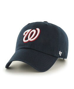 47BRAND ���V���g���E�i�V���i���Y 47 CLEAN UP NATIONALS NAVY 47 CLEAN UP �N���[���i�b�v �l�C�r�[ �� 47�u�����h MLB �n�b�g �L���b�v �X�q �����Y �j�� ���f�B�[�X ���� �����T�C�Y �t���[�T�C�Y �����i