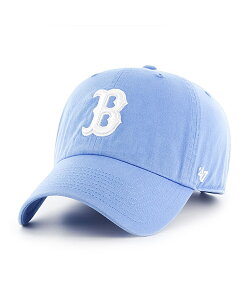 [���[]47BRAND �{�X�g���E���b�h�\�b�N�X 47 CLEAN UP RED SOX PERIWINKLE 47 CLEAN UP �N���[���i�b�v �y���E�B���N�� �� 47�u�����h MLB �n�b�g �L���b�v �X�q �����Y �j�� ���f�B�[�X ���� �����T�C�Y �t��