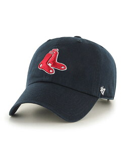 47BRAND �{�X�g���E���b�h�\�b�N�X 47 CLEAN UP RED SOX NAVY 47 CLEAN UP �N���[���i�b�v �l�C�r�[ �� 47�u�����h MLB �n�b�g �L���b�v �X�q �����Y �j�� ���f�B�[�X ���� �����T�C�Y �t���[�T�C�Y �����i
