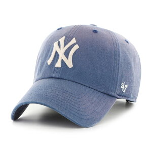 47BRAND �j���[���[�N�E�����L�[�X YANKEES TRURO CLEAN UP �N���[���i�b�v �e�B���o�[�u���[ �� 47�u�����h MLB �n�b�g �L���b�v �X�q �����Y �j�� ���f�B�[�X ���� �����T�C�Y �t���[�T�C�Y �����i�i 