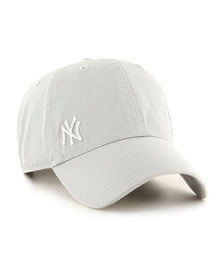47BRAND �j���[���[�N�E�����L�[�X SUSPENSE YANKEES GREY 47 CLEAN UP �N���[���i�b�v �O���[ �D 47�u�����h MLB �n�b�g �L���b�v �X�q �����Y �j�� ���f�B�[�X ���� �����T�C�Y �t���[�T�C�Y �����i�i ��