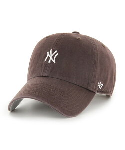 47BRAND �j���[���[�N�E�����L�[�X BR '47 CLEAN UP YANKEES BROWN 47 CLEAN UP �N���[���i�b�v �u���E�� �� 47�u�����h MLB �n�b�g �L���b�v �X�q �����Y �j�� ���f�B�[�X ���� �����T�C�Y �t���[�T�C�Y ����