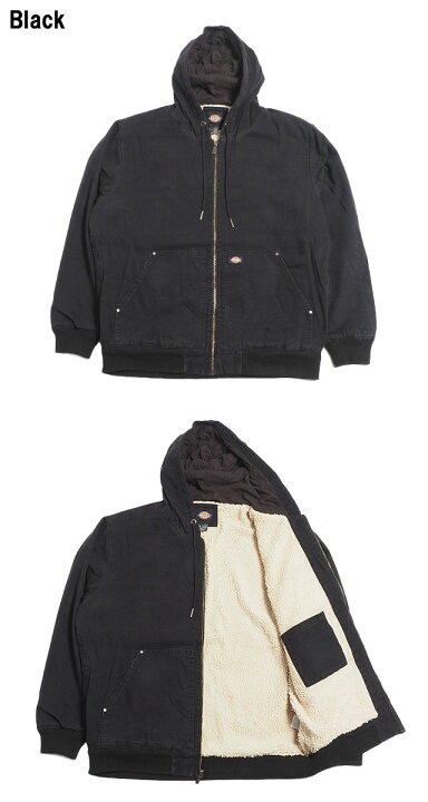 楽天市場】Dickies ディッキーズ Hooded Bomber Jacket フード付き 