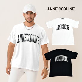 Anne Coquine プリントTシャツ／7170 ユニセックス 男女兼用 大人　オシャレ カジュアル アンコキーヌ AnneCoquine 藤島彩子