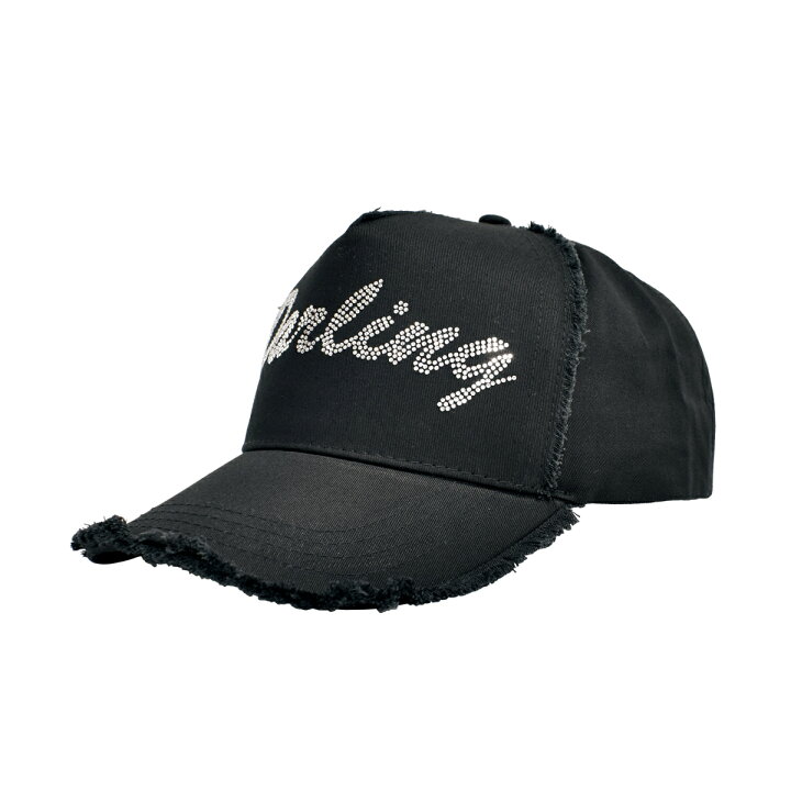 楽天市場】ラインストーンキャップ Darling 7125 メンズ レディース 白 