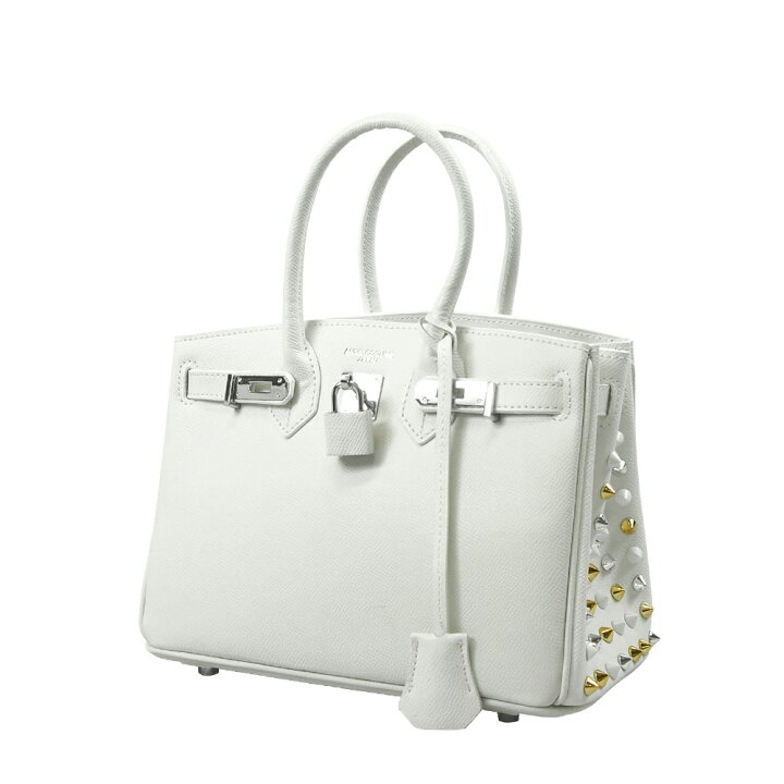 楽天市場】【OUTLET SALE】サイドMIXカラースタッズバッグ＜25cm 