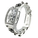 （公式）アンコキーヌ Anne Coquine 腕時計 時計 スクエア スケルトン 925 SILVER チェーン S M Lサイズ 1121-0114 シルバ...