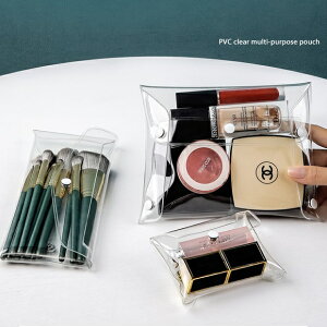 【大人気商品】クリアポーチ ポーチ クリア 透明 マルチ 万能 防水 見える メイクポーチ 小物 収納 ペンケース ブラシケース 韓国ファッション オフィス カジュアル ビーチ 海 プール 旅行