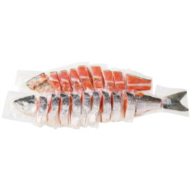 ＜網走水産＞紅鮭姿切身人気 おすすめ 食品 魚介類 海産物 水産加工品※こちらの商品はメーカー直送品です。