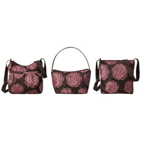 日本製桐生織ジャカード バッグ3点セットピンク人気 おすすめ レディースバッグ バッグ 婦人用 女性用