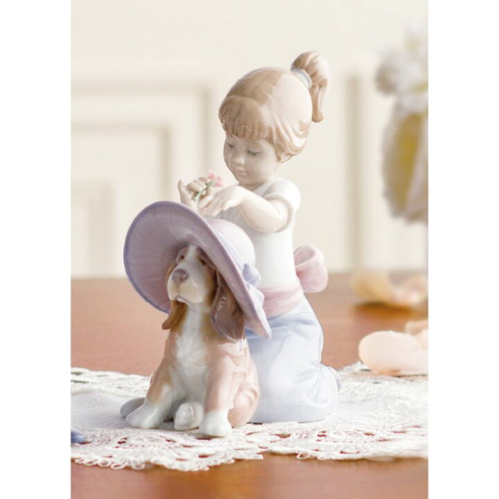 楽天市場】＜LLADRO＞おめかししようね人気 おすすめ インテリア 雑貨 