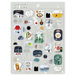 Cozyca Products RWJv_Nc i nishi shuku V[ garden SCENE K[f V[ XebJ[ seal sticker  X   킢