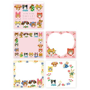 Cozyca Products RWJv_Nc Aiko Fukawa ubN niko niko SMILEI Little fluffy friends  lR  X   bZ[WJ[h 莆 ^[ memo messagecard card letter  킢