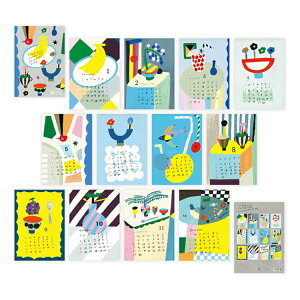 �J�����_�[ 2026 A4�T�C�Y �؂藣���^�C�v �R�W�J�v���_�N�c Cozyca Products ���݂ǂ� Subikiawa. Aiko Fukawa ������ ���������q �l�N�^�C �������L�� �Ǌ|�� �A�[�g 1������ ������� ���킢�� �G�� 