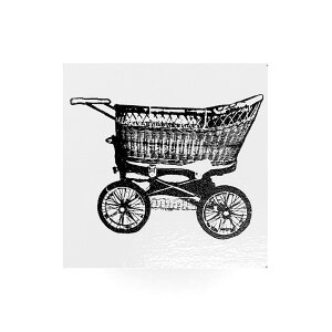 【30日24H限定!楽天カード利用で最大P6倍】パティシエハリネズミ スタンプ 30×30mm チョコレート缶 蓋 カート ブラックベア シバ犬のそら豆ちゃん プレゼントの箱 クマ 柴犬 ショッピングカ