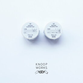 クノープワークス KNOOPWORKS マスキングテープ 外用薬 内服薬 25mm 2.5cm 自己管理