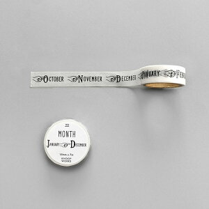 Nm[v[NX KNOOPWORKS }XLOe[v 116_DAY OF THE WEEK j MONTHLY 15mm 1.5cm 蒠 bsO }Xe  킢 XPW[Ǘ 蒠