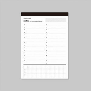 KNOOPWORKS Nm[v[NX B5 vi[ MONTHLY }X[ WEEKLY EB[N[  T R  ^e c  m[g 蒠 Vv