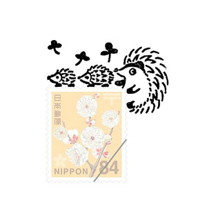 【クーポン&ポイント最大47倍!17日09:59まで】切手のこびと スタンプ animal アニマルシリーズ クマ AN-01 ペリカン AN-02 ハリネズミ AN-03 リスとモグラ AN-04 なまけもの AN-05 はんこ 手帳 かわいい