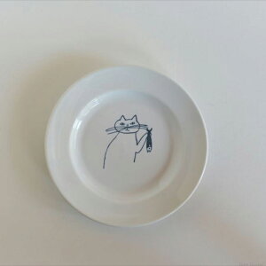 【30日24H限定!楽天カード利用で最大P6倍】倉敷意匠 classiky トラネコボンボン 丸皿 (小) 99225-02 99225-01 犬 猫 かわいい おしゃれ お皿 プレート ギフト プレゼント おうち時間 ネコ