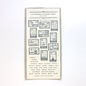 }Ŏ OEDA LETTERPRESS sticker sheet XebJ[V[g STAMP Bronze Darkblue X^v uY _[Nu[ XebJ[ V[ V[V[g  ؎ A ň Mtg蒠 R[W